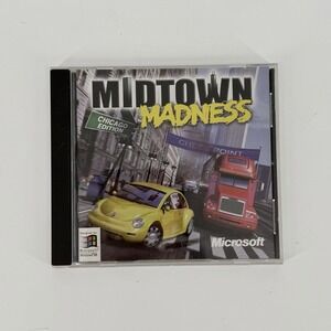 Midtown Madness Chicago Edition PC CD-ROM Windows 98 Racing Game Microsoft